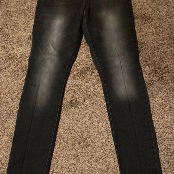 Faded Black Bongo Skinny Jeans - Picture 2 of 3